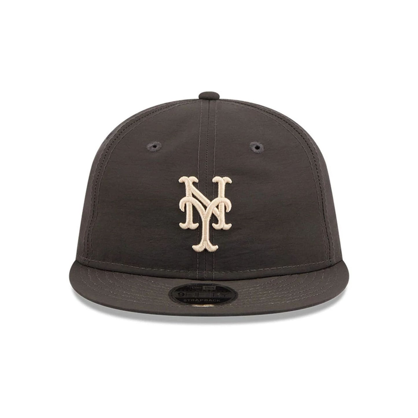 Pictured is this MLB Nylon New York Mets Retro Crown 9FIFTY cap in black. 4