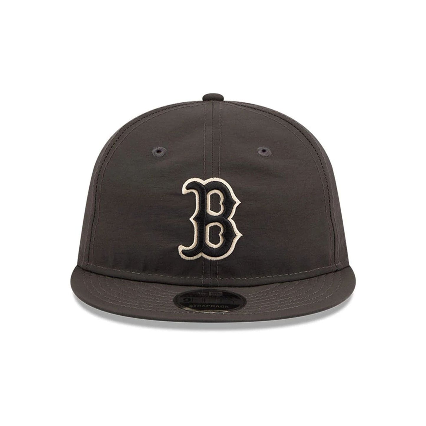 Pictured is this MLB Nylon Boston Red Sox Retro Crown 9FIFTY cap in black. 3