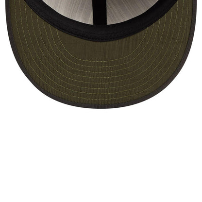 Pictured is this MLB Nylon Boston Red Sox Retro Crown 9FIFTY cap in black. 7