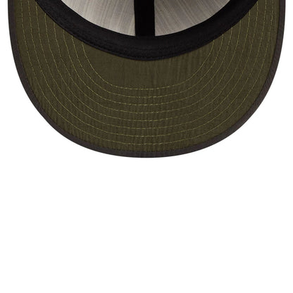 Pictured is this MLB Nylon Boston Red Sox Retro Crown 9FIFTY cap in black. 7
