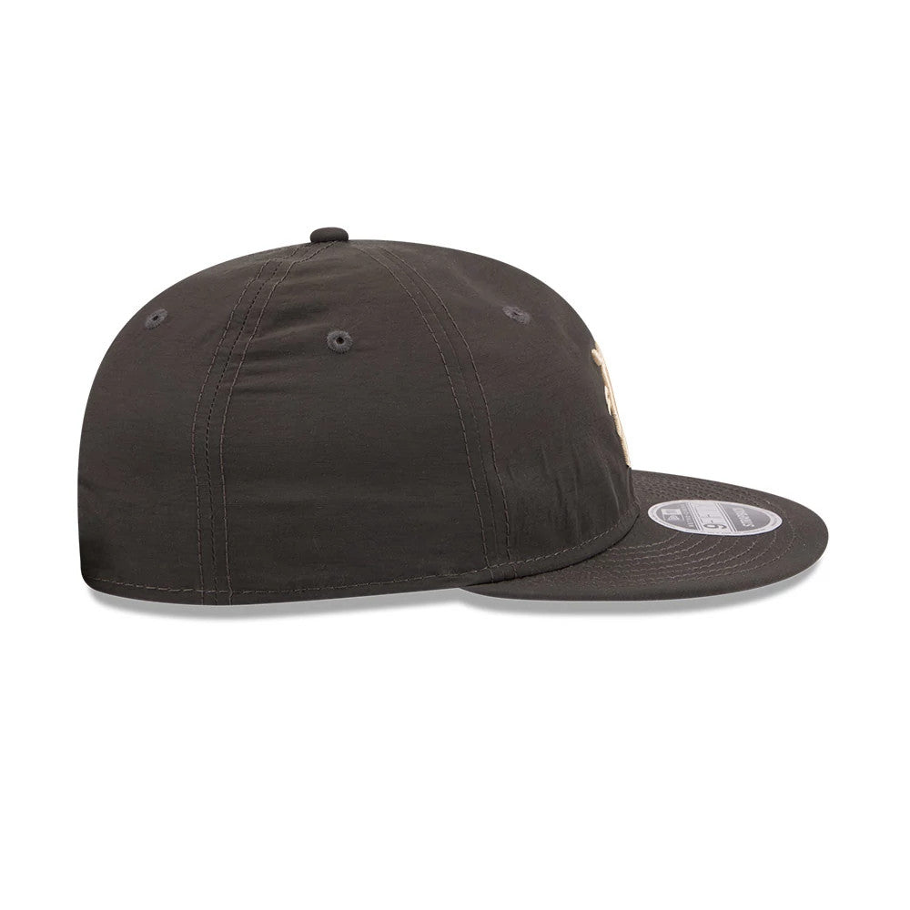 Pictured is this MLB Nylon Detroit Tigers Retro Crown 9FIFTY cap in black. 6