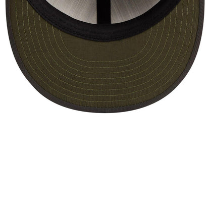 Pictured is this MLB Nylon Detroit Tigers Retro Crown 9FIFTY cap in black. 7