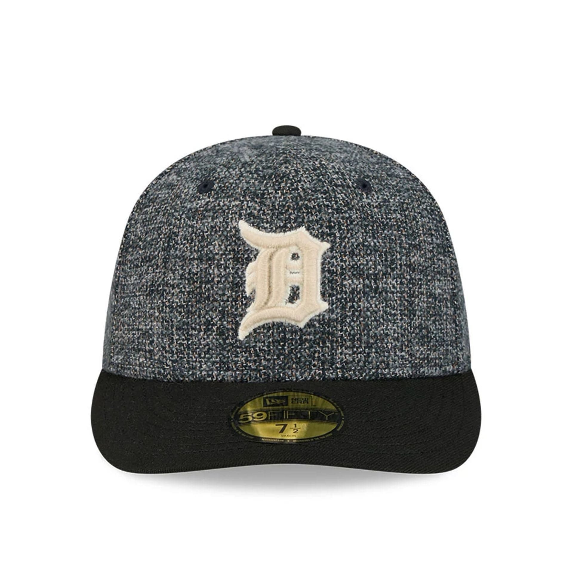 Pictured is this MLB Tweedy Cotton LA Dodgers 59FIFTY Fitted cap in black. 3