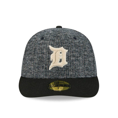 Pictured is this MLB Tweedy Cotton LA Dodgers 59FIFTY Fitted cap in black. 3