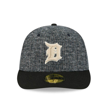 Pictured is this MLB Tweedy Cotton LA Dodgers 59FIFTY Fitted cap in black. 3