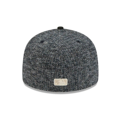 Pictured is this MLB Tweedy Cotton New York Mets 59FIFTY Fitted cap in black. 7