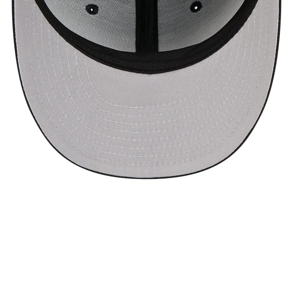 Pictured is this MLB Tweedy Cotton New York Mets 59FIFTY Fitted cap in black. 2