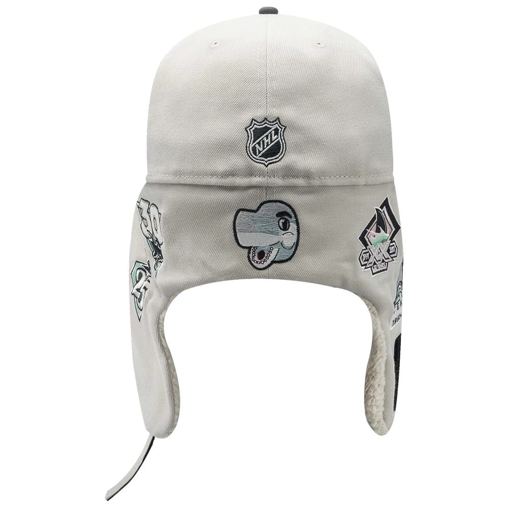 NHL Patch San Jose Sharks Light Beige Dogear 59FIFTY Fitted Cap