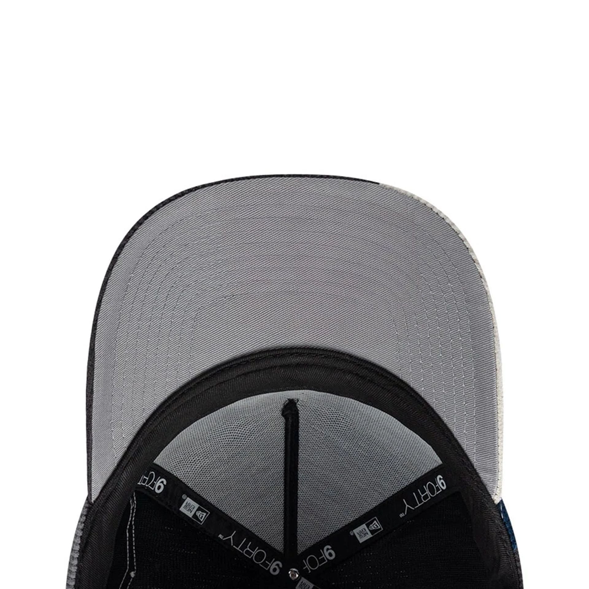 Pictured is this New Era Patchwork 9FORTY A-Frame cap in black. 6