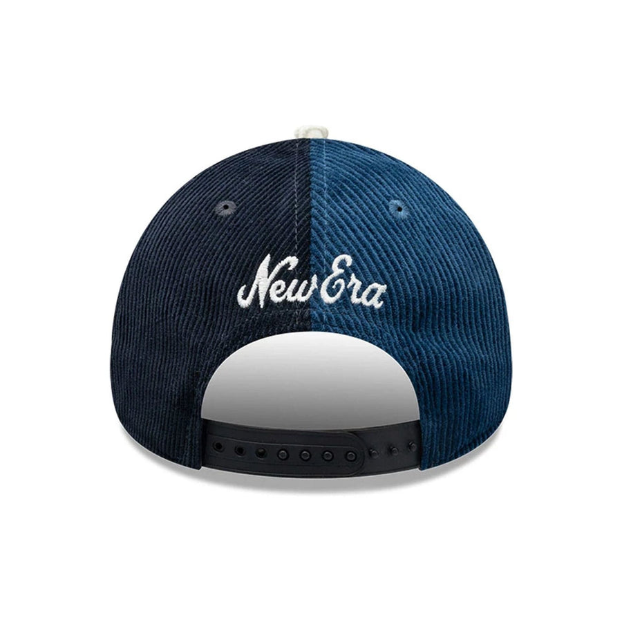 Pictured is this New Era Patchwork 9FORTY A-Frame cap in black. 5