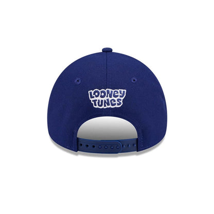 Pictured is this MLB X Looney Tunes LA Dodgers 9FORTY A-Frame Adjustable cap in dark blue. 5