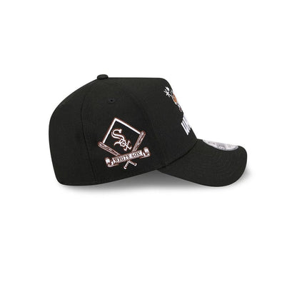 Pictured is this MLB X Looney Tunes Chicago White Sox 9FORTY A-Frame Adjustable cap in black. 6
