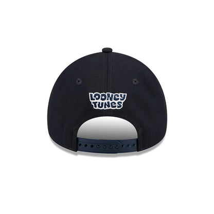 Pictured is this MLB X Looney Tunes Boston Red Sox 9FORTY A-Frame Adjustable cap in navy. 5