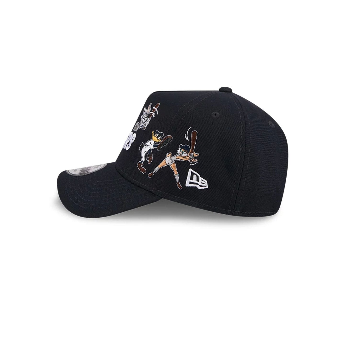 Pictured is this MLB X Looney Tunes Detroit Tigers 9FORTY A-Frame Adjustable cap in navy. 7