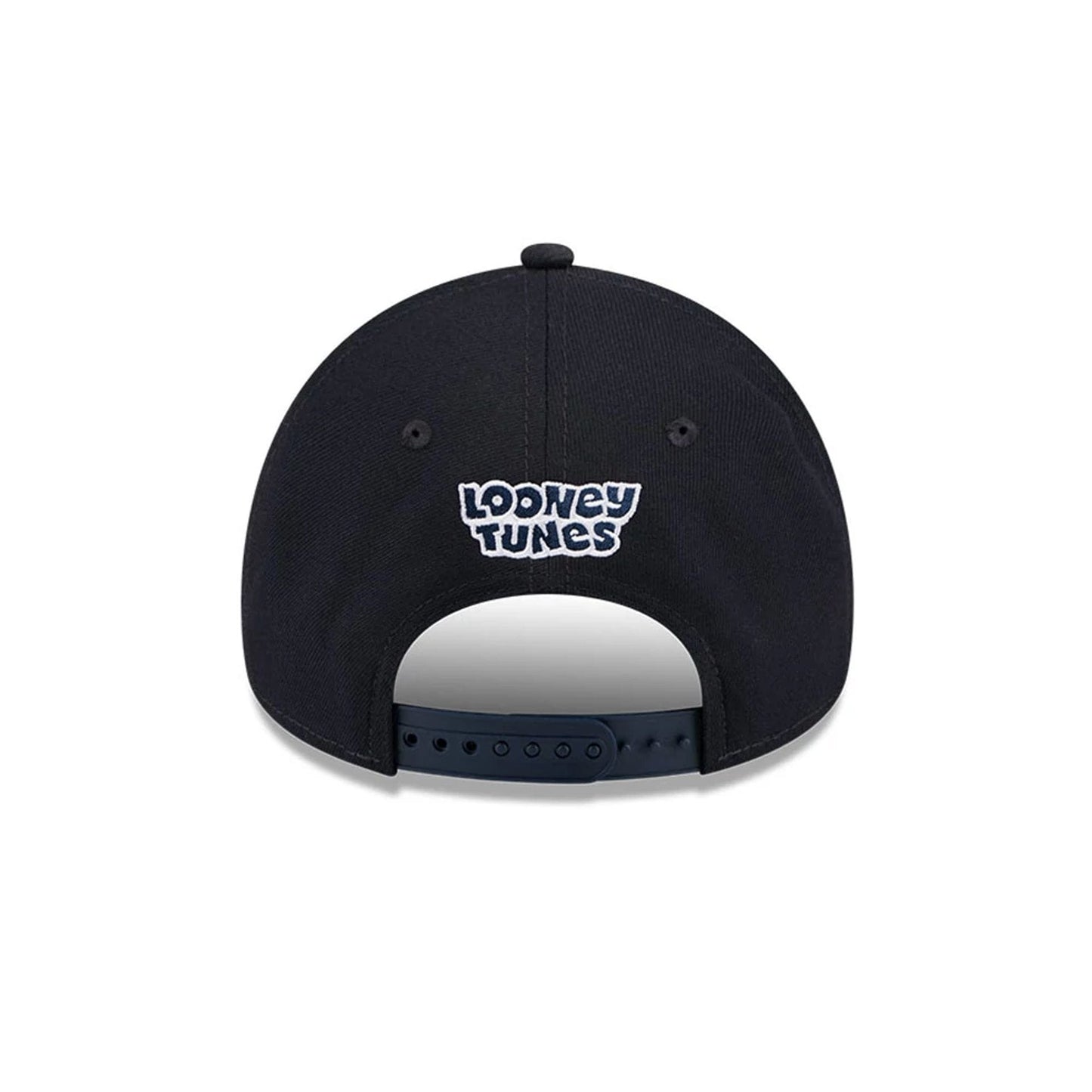 Pictured is this MLB X Looney Tunes Detroit Tigers 9FORTY A-Frame Adjustable cap in navy. 5