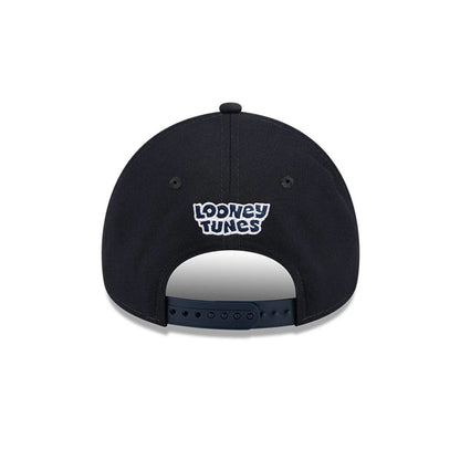 Pictured is this MLB X Looney Tunes Detroit Tigers 9FORTY A-Frame Adjustable cap in navy. 5