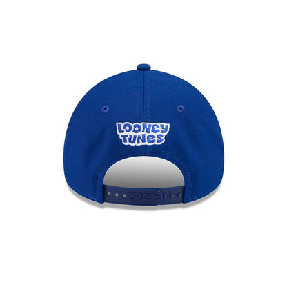 Pictured is this MLB X Looney Tunes New York Mets 9FORTY A-Frame Adjustable cap in blue. 4
