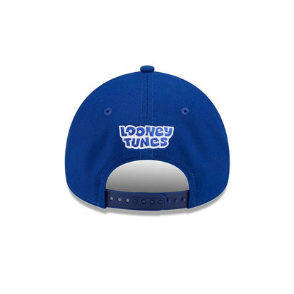 Pictured is this MLB X Looney Tunes New York Mets 9FORTY A-Frame Adjustable cap in blue. 4