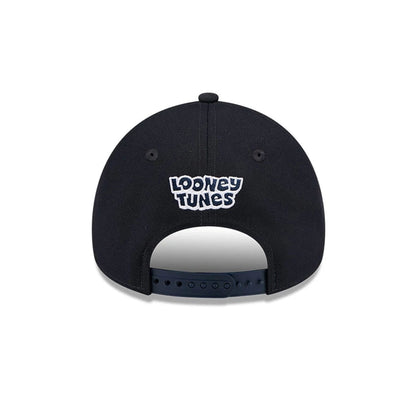 Pictured is this MLB X Looney Tunes New York Yankees 9FORTY A-Frame Adjustable cap in navy. 5