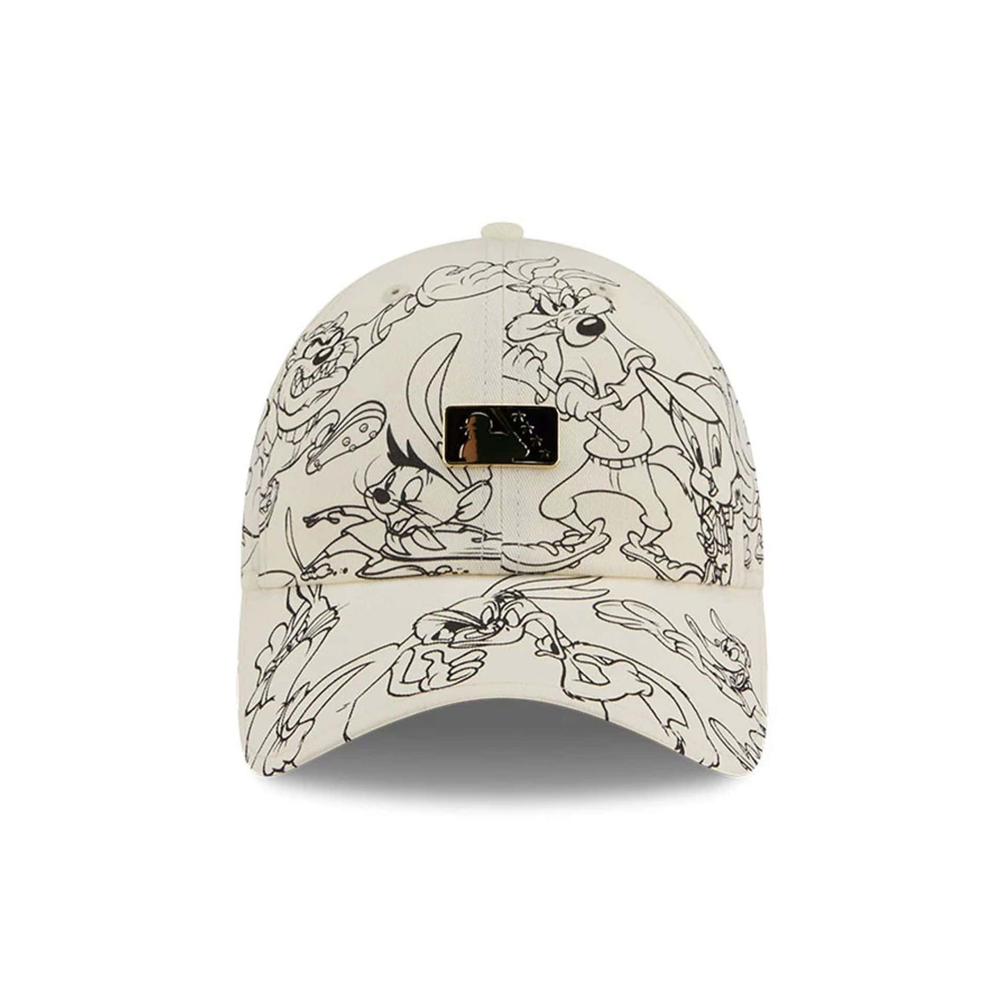 Pictured is this MiLB X Looney Tunes Minor League Logo Casual Classic Adjustable cap in Cream. 3