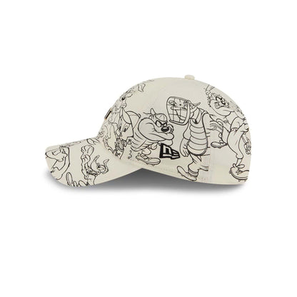 Pictured is this MiLB X Looney Tunes Minor League Logo Casual Classic Adjustable cap in Cream. 6