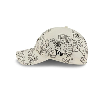 Pictured is this MiLB X Looney Tunes Minor League Logo Casual Classic Adjustable cap in Cream. 6