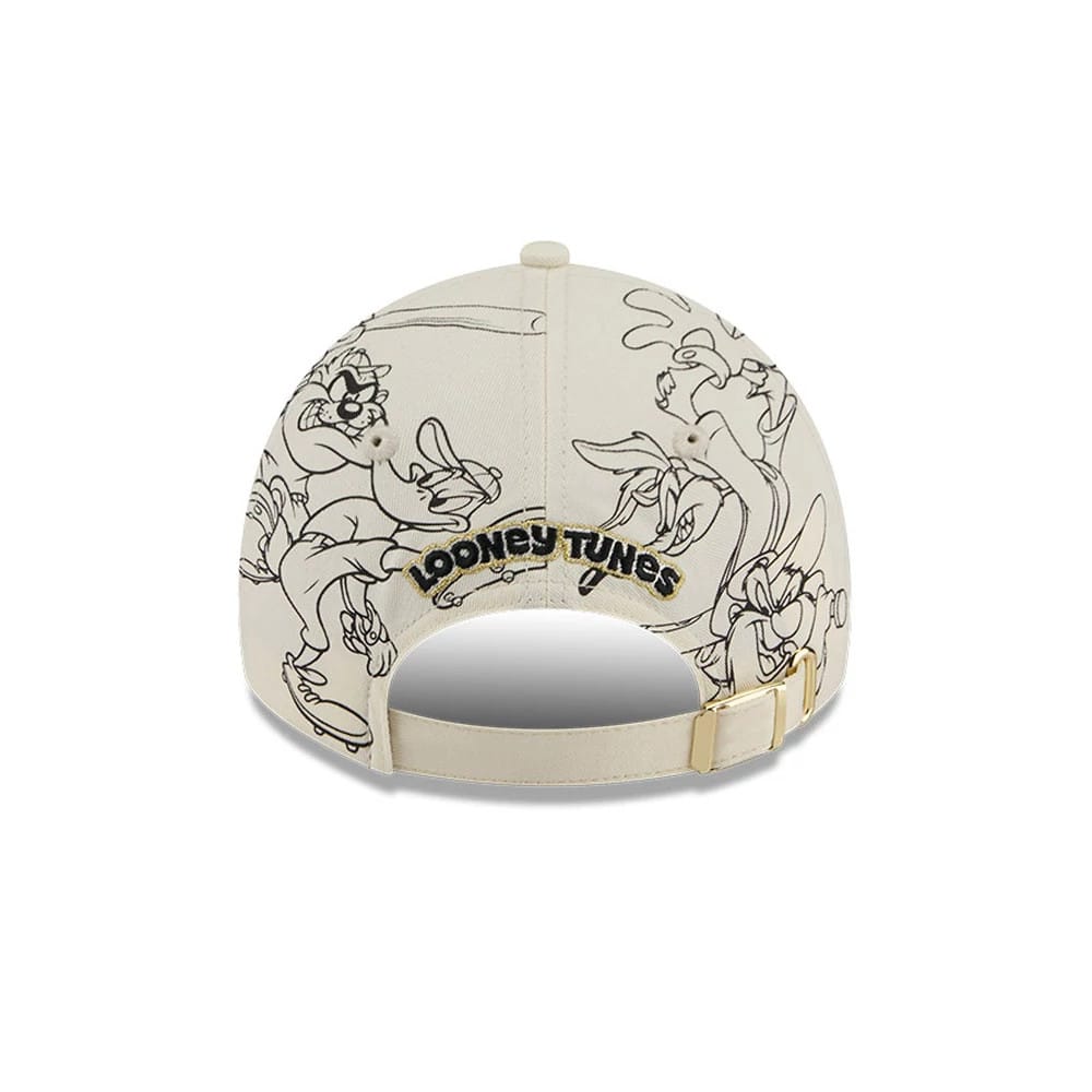 Pictured is this MiLB X Looney Tunes Minor League Logo Casual Classic Adjustable cap in Cream. 5