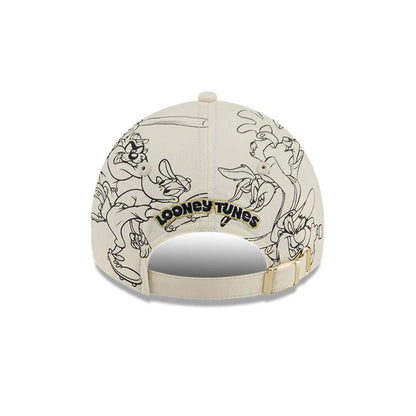 Pictured is this MiLB X Looney Tunes Minor League Logo Casual Classic Adjustable cap in Cream. 5