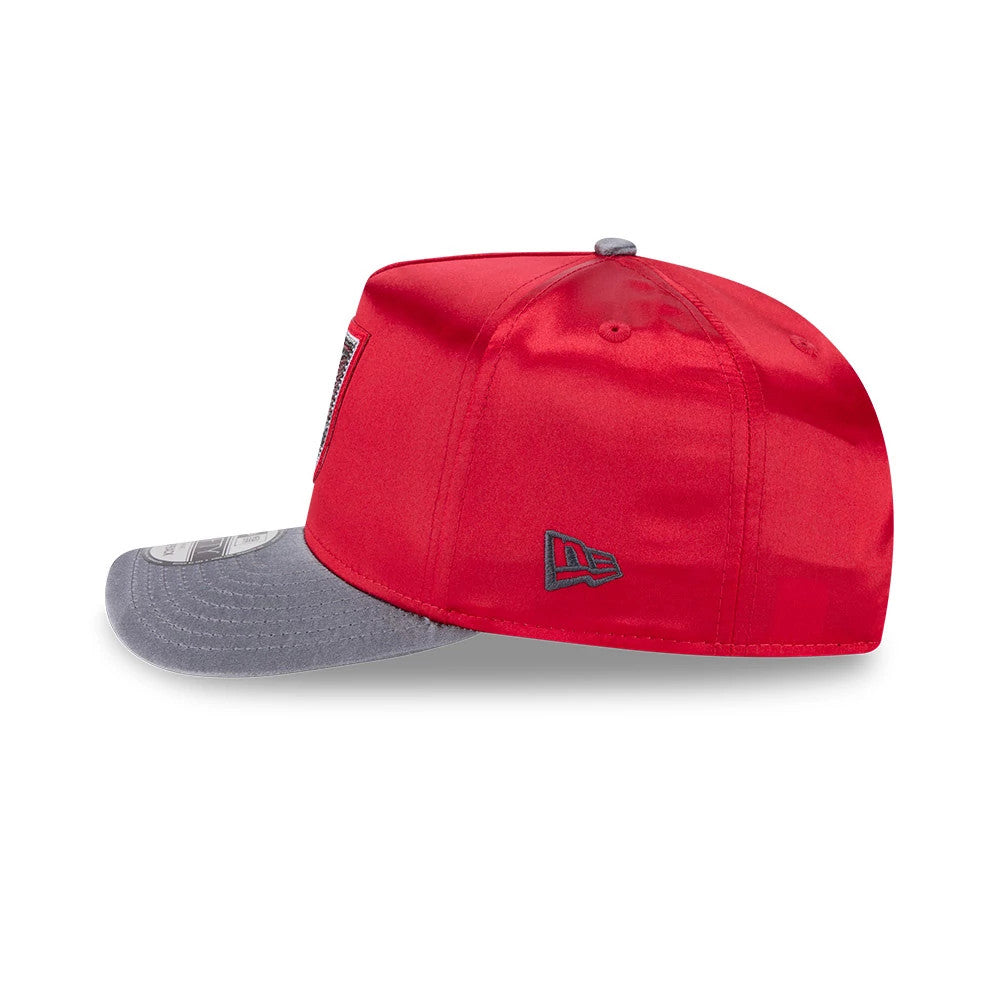Pictured is this WNBA Draft 2026 Atlanta Dream 9FIFTY A-Frame Snapback cap in red. 6