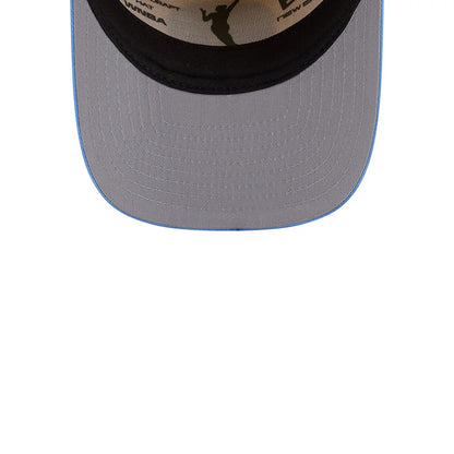 Pictured is this WNBA Draft 2026 Chicago Sky 9FIFTY A-Frame Snapback cap in yellow. 2