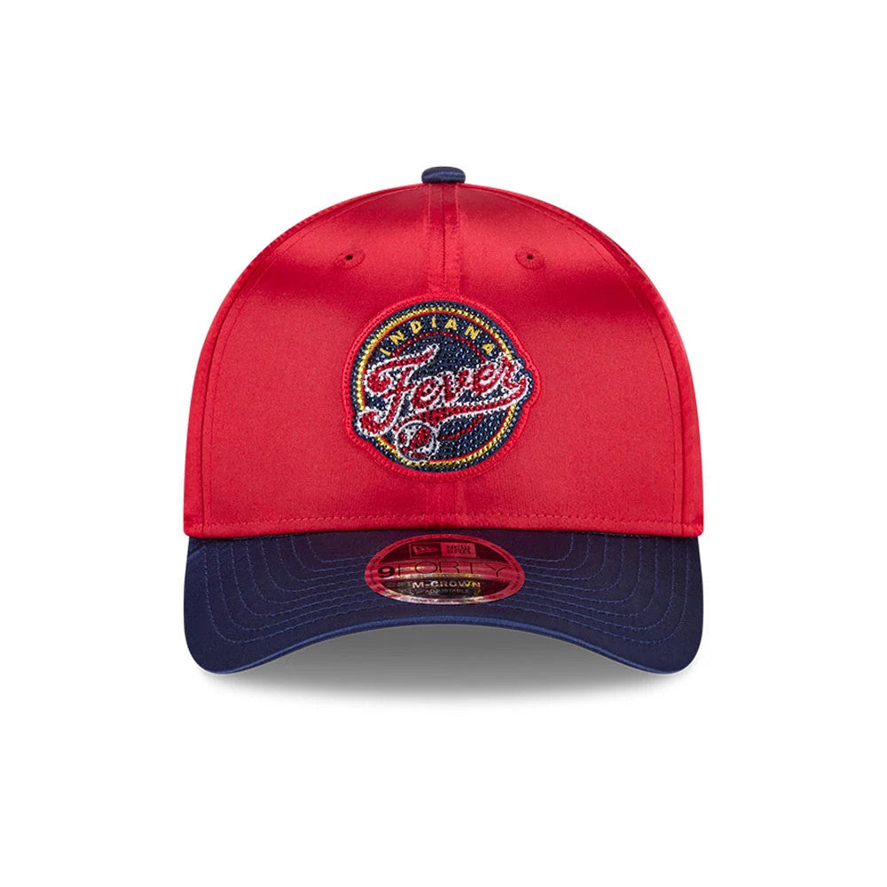 Pictured is this WNBA Draft 2026 Indiana Fever 9FORTY M-Crown cap in red. 3