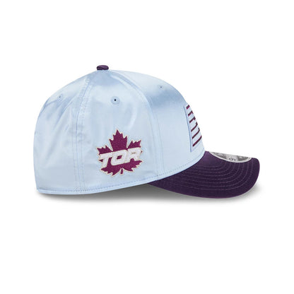 Pictured is this WNBA Draft 2026 Toronto Tempo 9FORTY M-Crown cap in pastel blue. 5