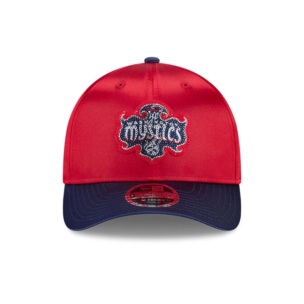 Pictured is this WNBA Draft 2026 Washington Mystics 9FORTY M-Crown cap in red. 3