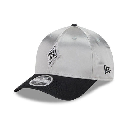Pictured is this WNBA Draft 2026 Las Vegas Aces 9FORTY M-Crown cap in silver. 3