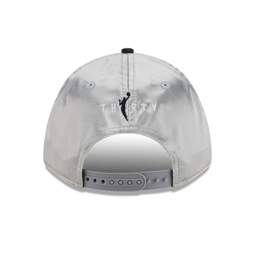 Pictured is this WNBA Draft 2026 Las Vegas Aces 9FORTY M-Crown cap in silver. 6