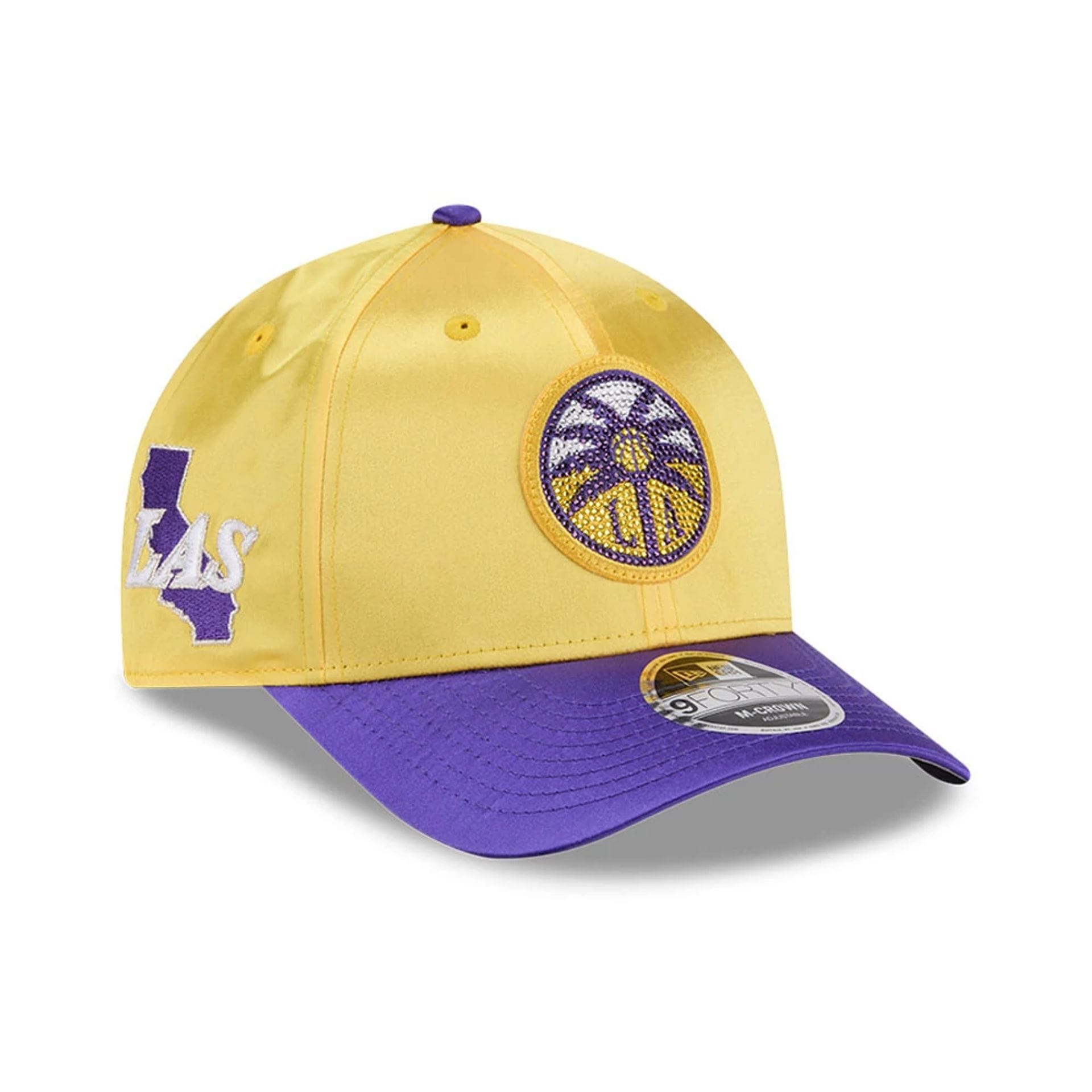 Pictured is this WNBA Draft 2026 Los Angeles Sparks 9FORTY M-Crown cap in yellow. 1