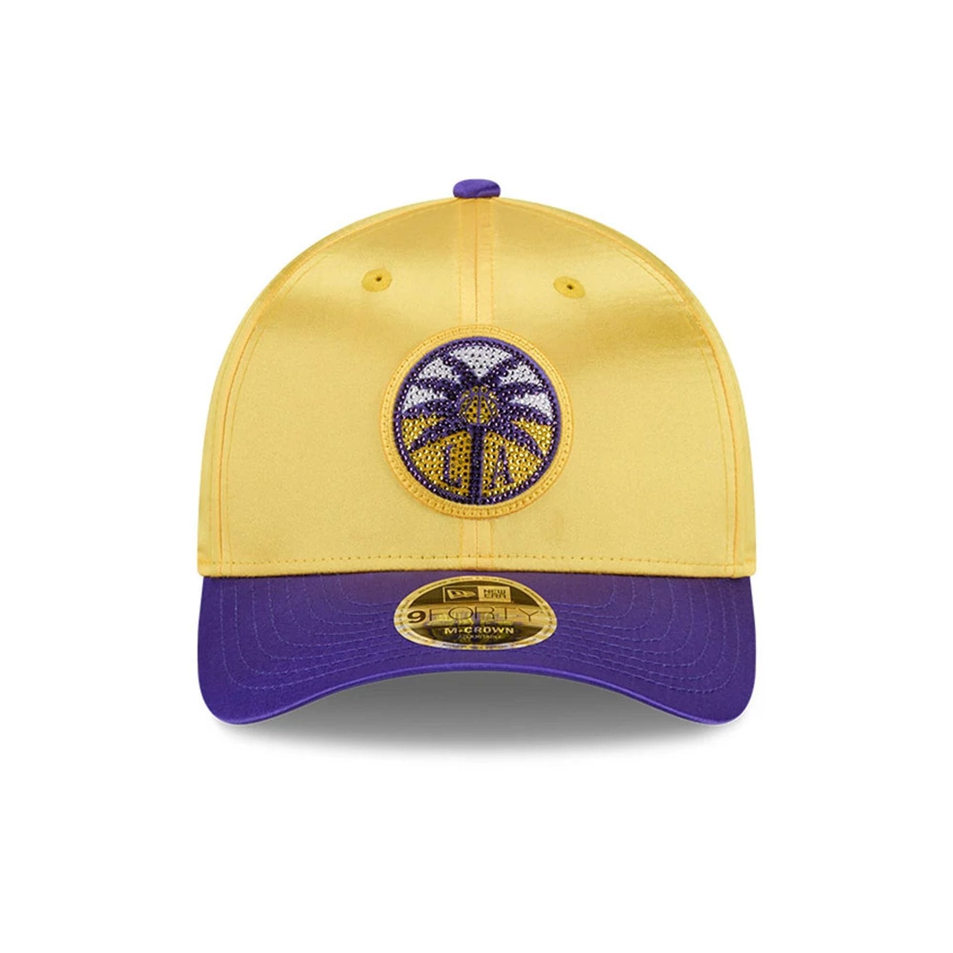 Pictured is this WNBA Draft 2026 Los Angeles Sparks 9FORTY M-Crown cap in yellow. 3