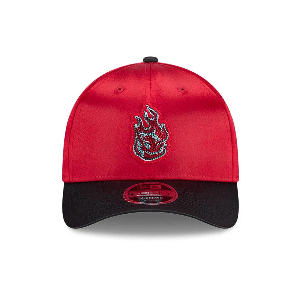 Pictured is this WNBA Draft 2026 Portland Fire 9FORTY M-Crown cap in red. 3