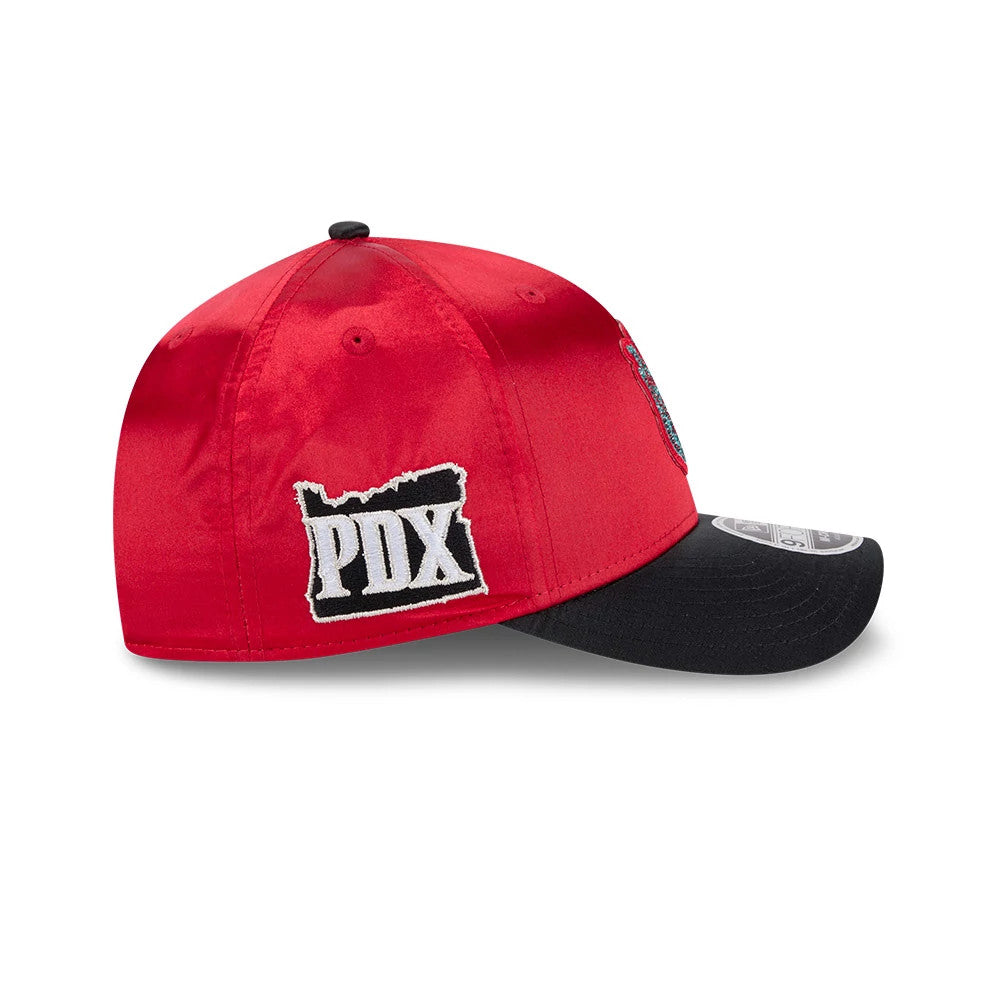 Pictured is this WNBA Draft 2026 Portland Fire 9FORTY M-Crown cap in red. 5