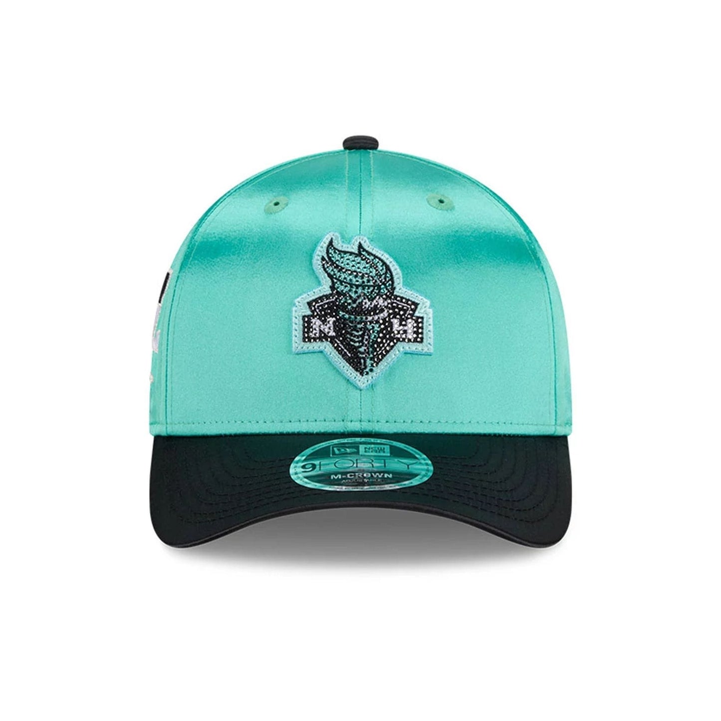 Pictured is this WNBA Draft 2026 New York Liberty 9FORTY M-Crown cap in black. 3