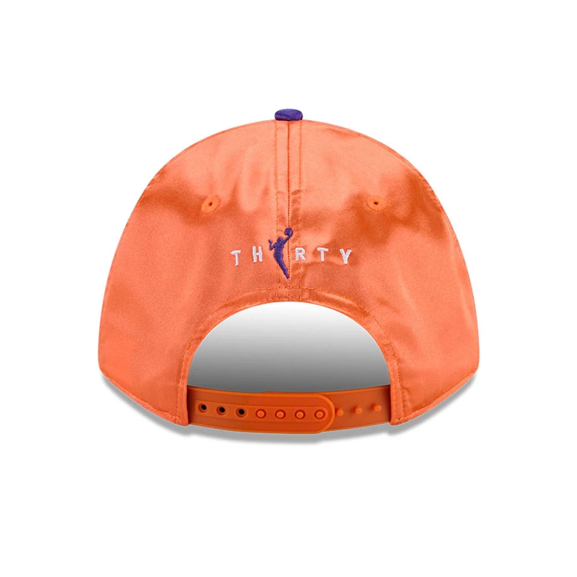 Pictured is this WNBA Draft 2026 Phoenix Mercury 9FORTY M-Crown cap in orange. 7