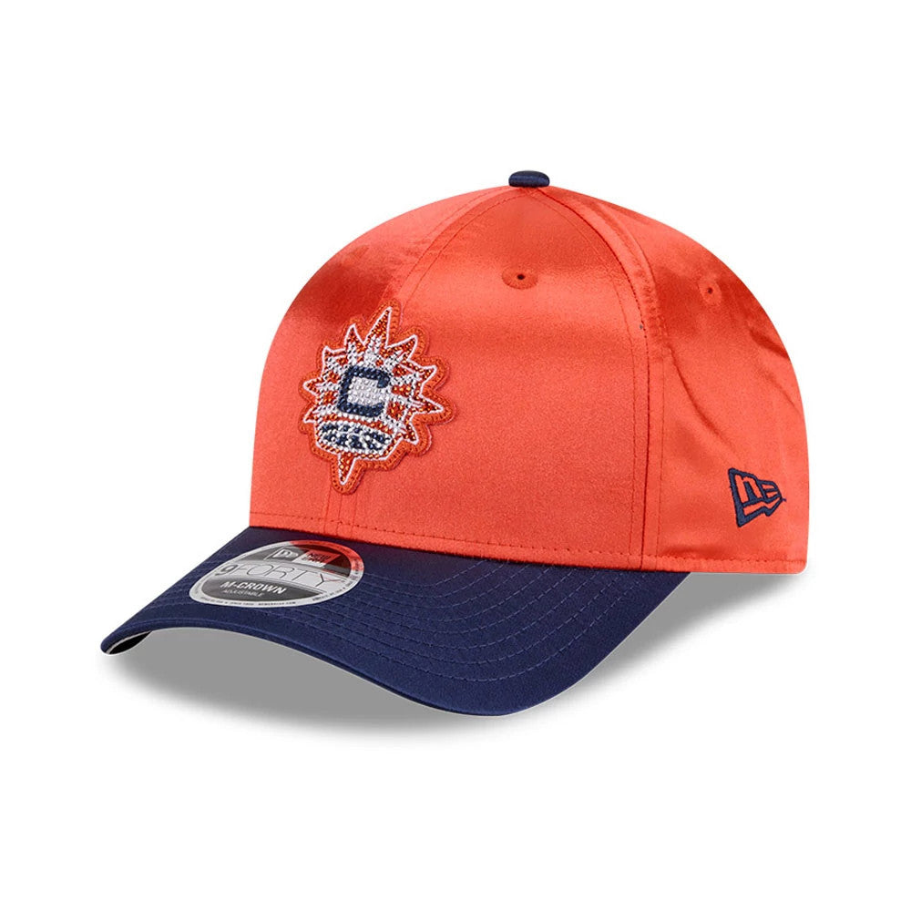 Pictured is this WNBA Draft 2026 Connecticut Sun 9FORTY M-Crown cap in orange. 4