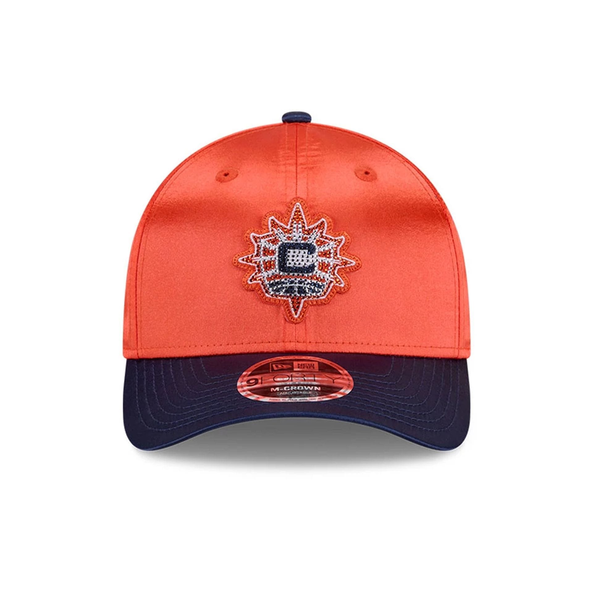 Pictured is this WNBA Draft 2026 Connecticut Sun 9FORTY M-Crown cap in orange. 3