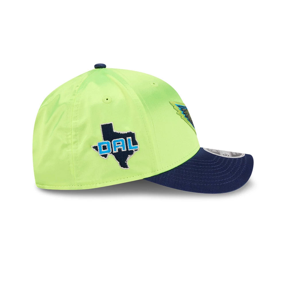 Pictured is this WNBA Draft 2026 Dallas Wings 9FORTY M-Crown cap in bright green. 5