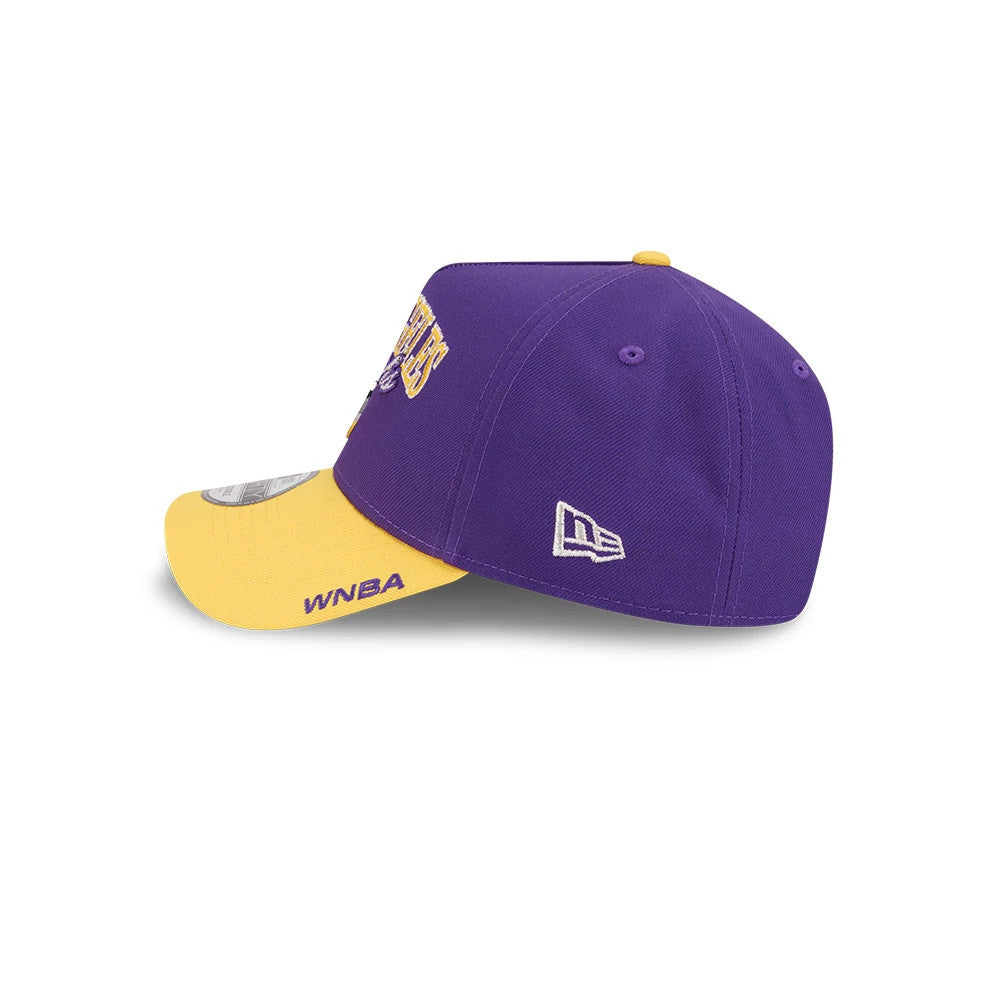 Pictured is this WNBA Tip Off 2026 LA Sparks 9FORTY A-Frame cap in purple. 6
