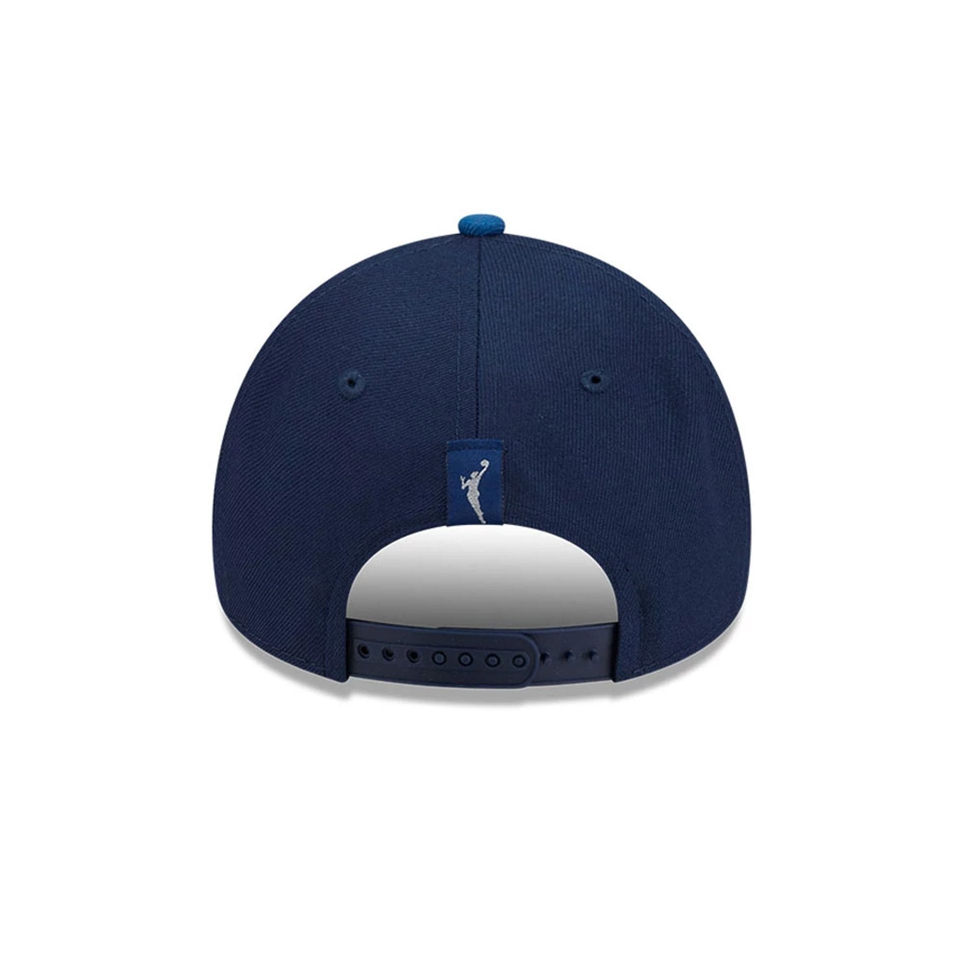 Pictured is this WNBA Tip Off 2026 Minnesota Lynx 9FORTY A-Frame cap in navy. 4