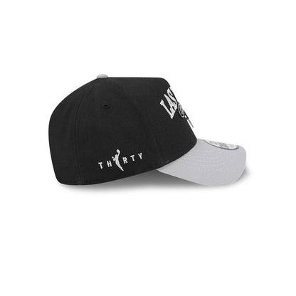 Pictured is this WNBA Tip Off 2026 Las Vegas Aces 9FORTY A-Frame cap in black. 6