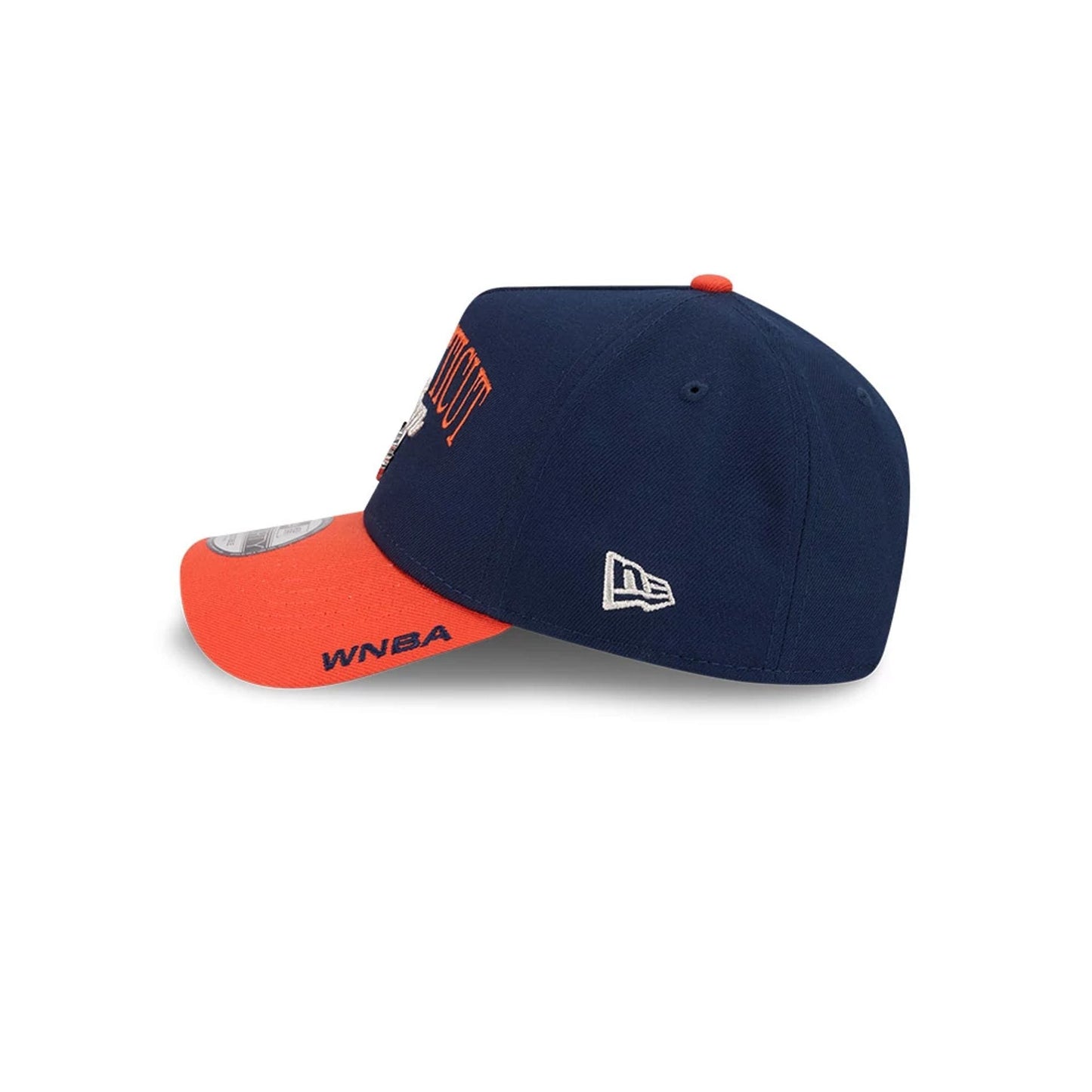 Pictured is this WNBA Tip Off 2026 Connecticut Sun 9FORTY A-Frame cap in navy. 5