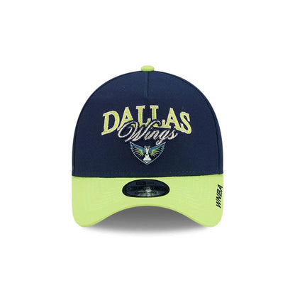 Pictured is this WNBA Tip Off 2026 Dallas Wings 9FORTY A-Frame cap in navy. 2