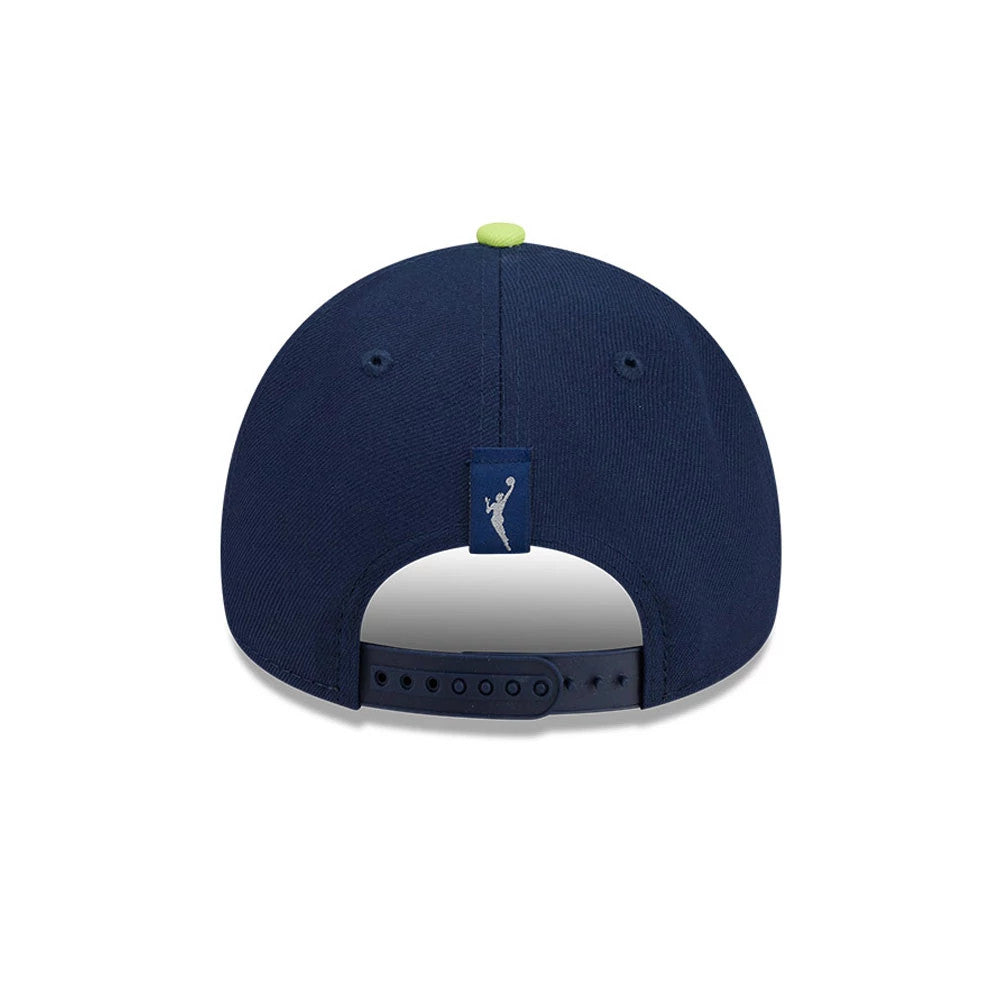 Pictured is this WNBA Tip Off 2026 Dallas Wings 9FORTY A-Frame cap in navy. 6
